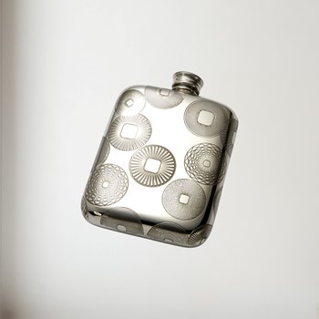 Millstones  pocket flask