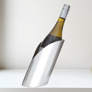 Pewter Envelop Wine Bottle Holder