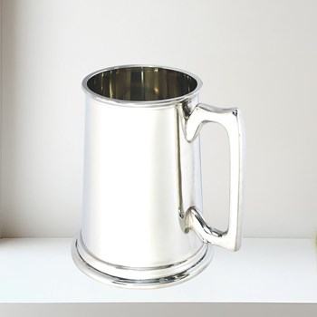 Plain 2 PINT Pewter Tankard