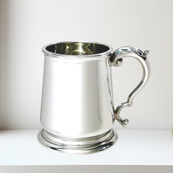 George III 1 pint pewter Tankard