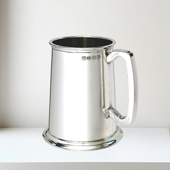 Plain  Pewter Tankard