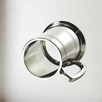 Double Lined Glass Base One Pint Pewter Tankard Double Lined Glass Base 1 pint pewter Tankard