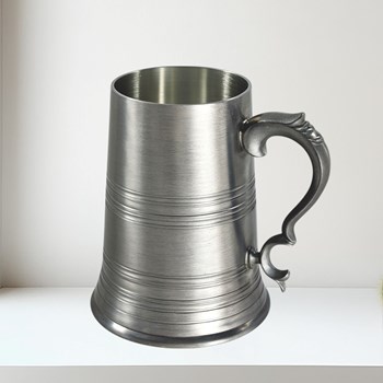Glass Base Regency X Range Pewter Tankard Glass Base Regency X range Pewter Tankard