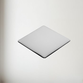 Square stainless steel coaster