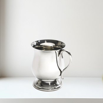 Small Baby Georgian Pewter Baby Mug Small Baby Georgian Pewter Baby Mug