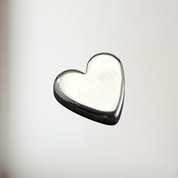 Small Cast Pewter Heart Small Cast Pewter Heart