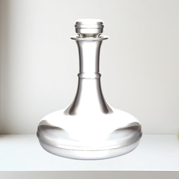 Pewter Ships Decanter Pewter Ships Decanter