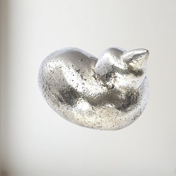 Cast Pewter Large Spiral Shell Ornament Cast pewter Large Spiral Shell ornament