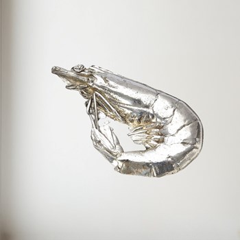 Cast Pewter Crevette ornament