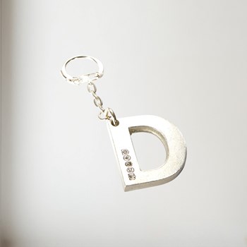 Initial D Touchmarked Pewter Keyring Initial D Touchmarked Pewter Keyring