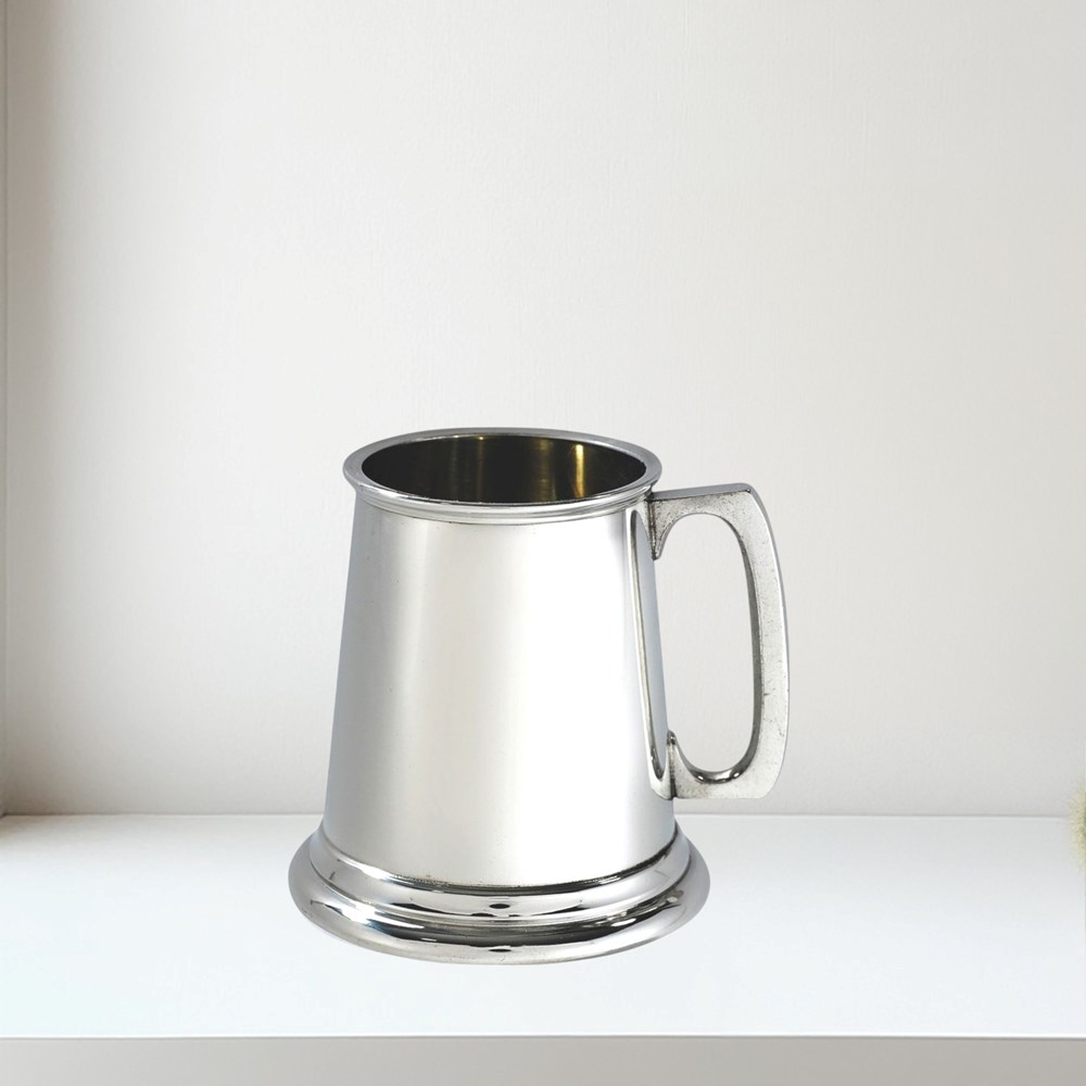 Plain Pewter Quarter Pint Baby Mug