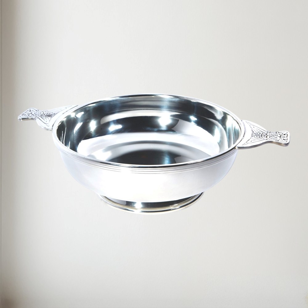 Ten Inch Pewter Quaich Ten Inch Pewter Quaich