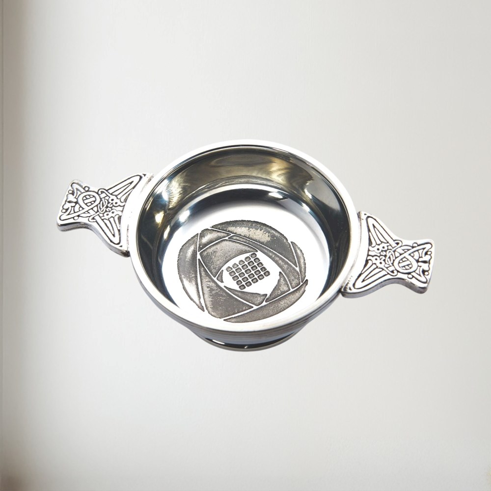 Standard Charles Rennie Mackintosh Pewter Quaich Standard Charles Rennie Mackintosh Quaich