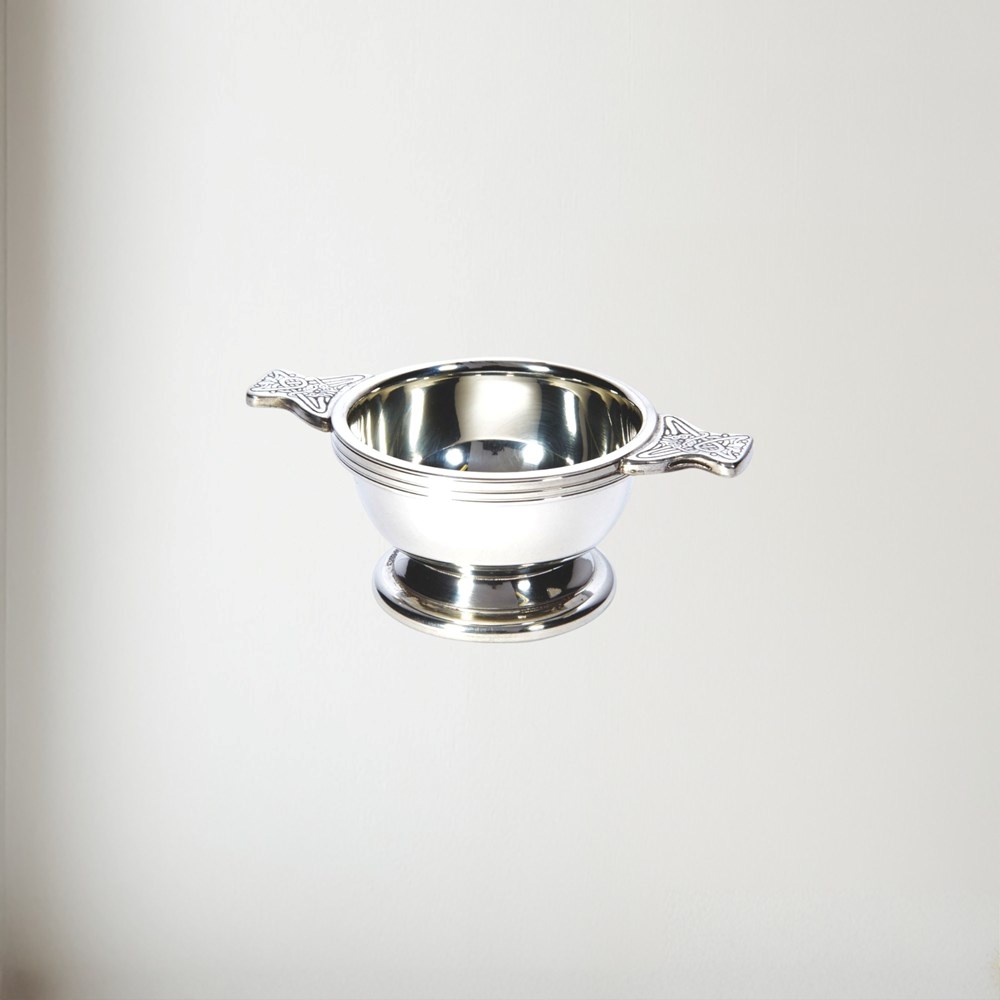 Extra Small Pewter Quaich