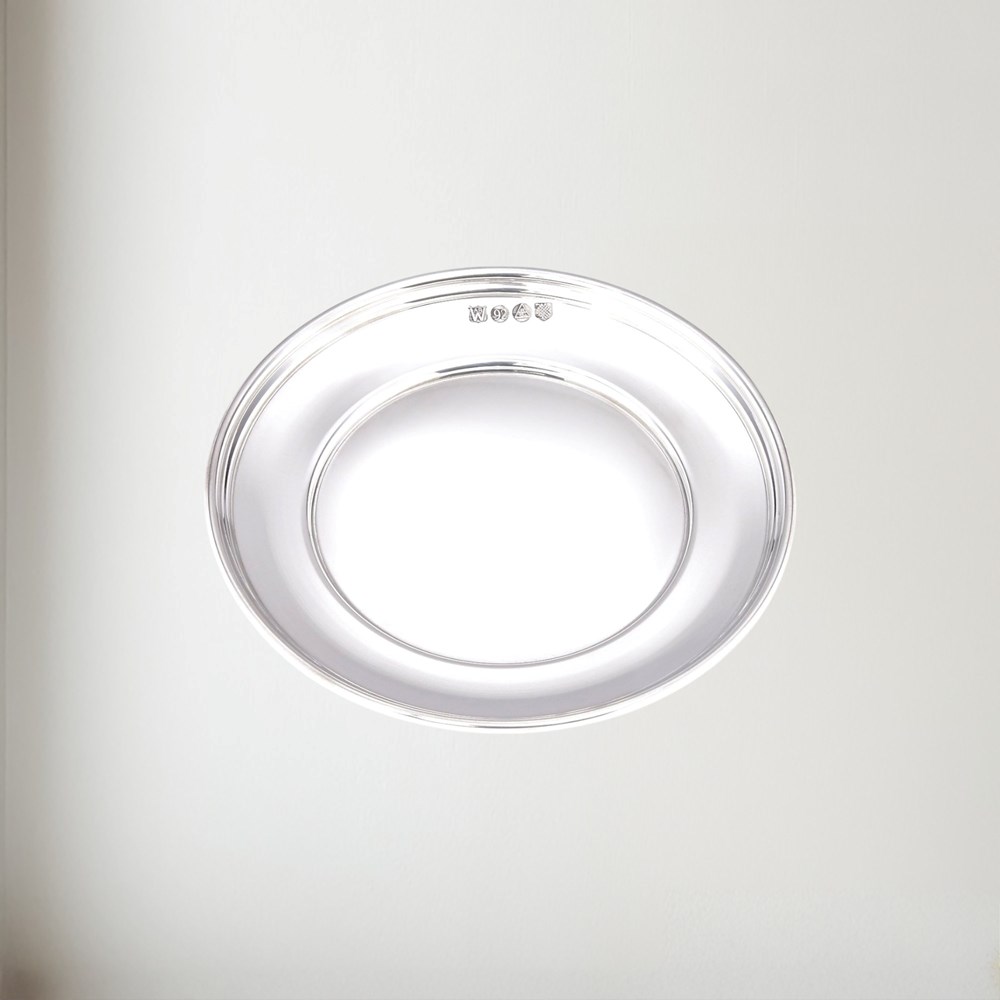 Small Polished Pewter Plate Small Polished Pewter Plate