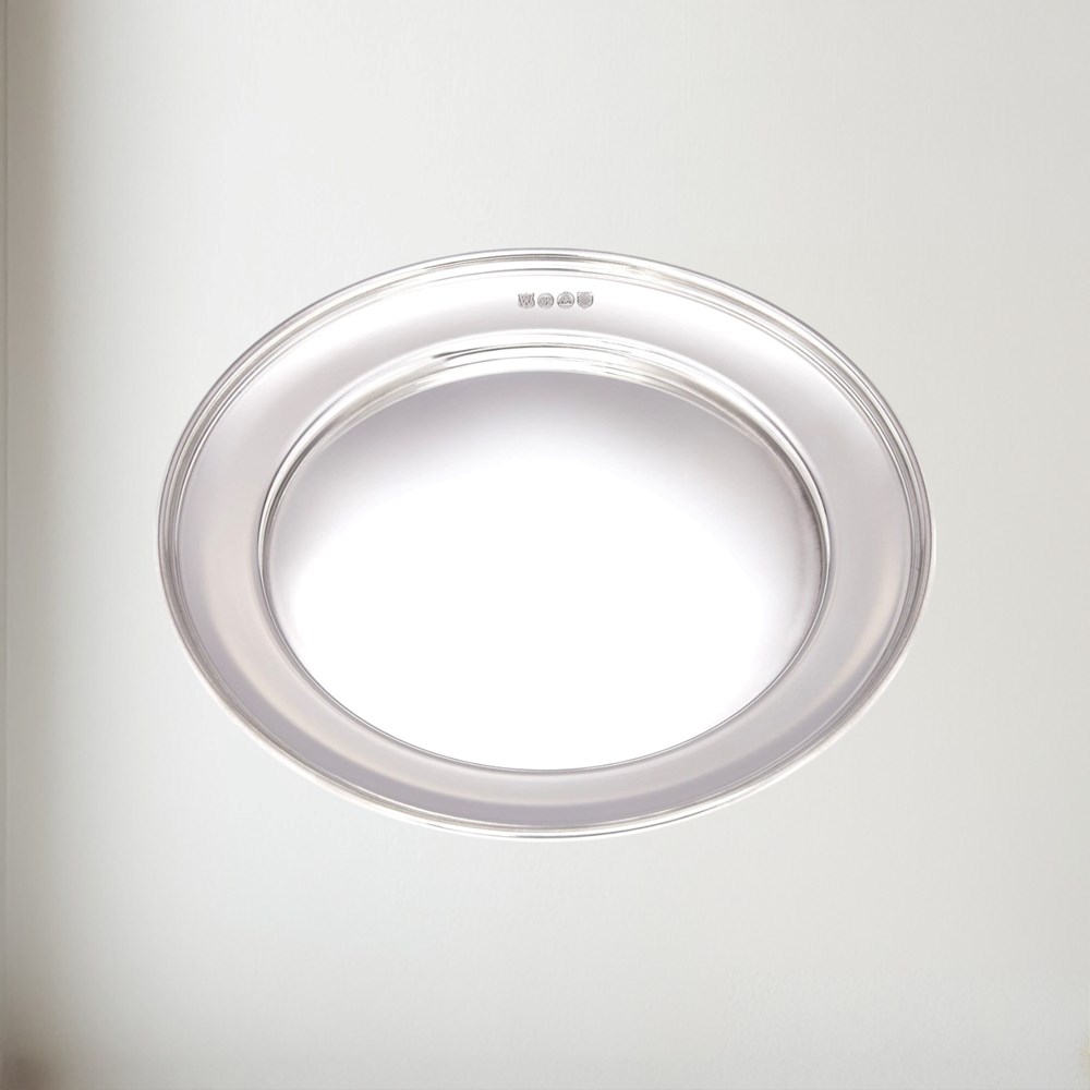 Polished Pewter Plate