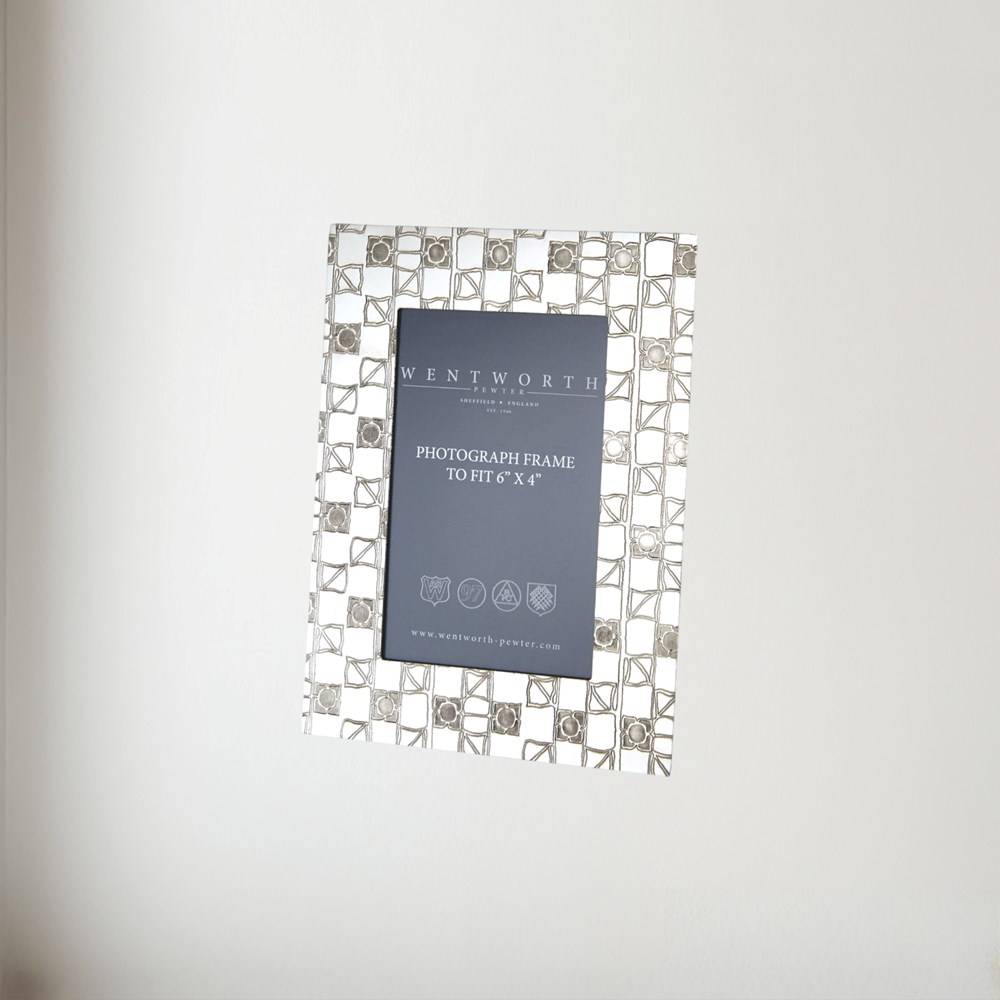 Knox Pewter 6"X4" Small Picture Frame Knox pewter 6"x4" small picture frame