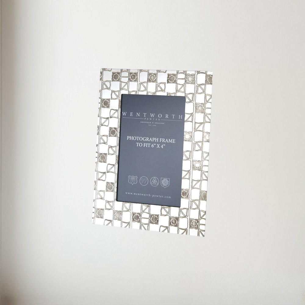 Knox Pewter 6"X4" Small Picture Frame Knox pewter 6"x4" small picture frame