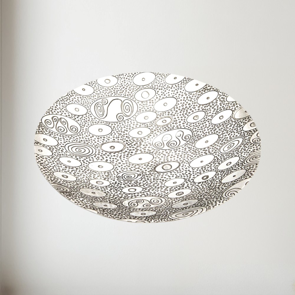 Ovals Pewter Bowl Ovals Pewter Bowl