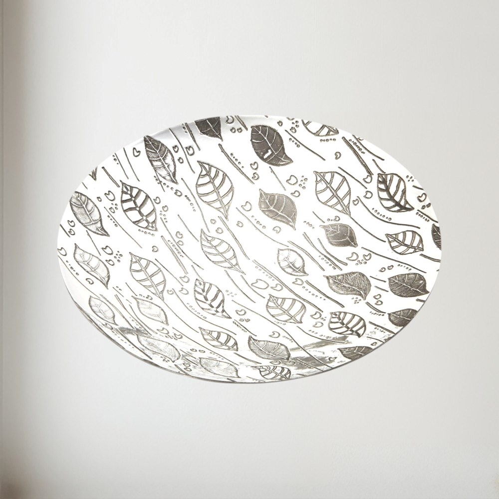 Leaf Pewter Bowl