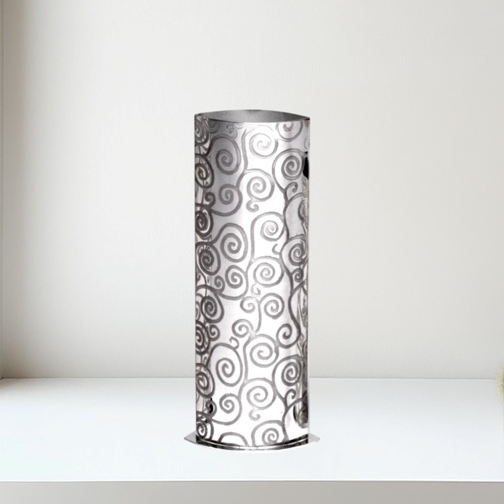 Tree of Life Pewter Vase