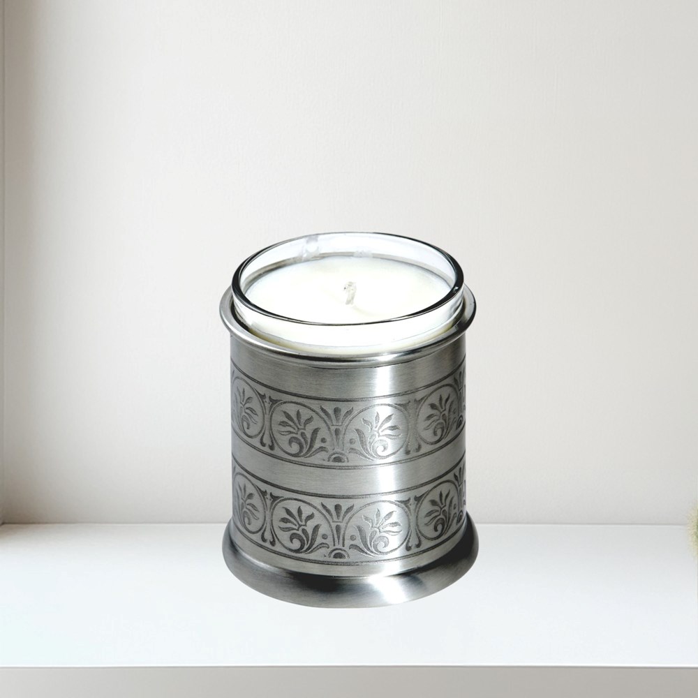 Medieval Antique Finish Pewter Candle Votive Medieval Antique Finish Pewter Candle Votive