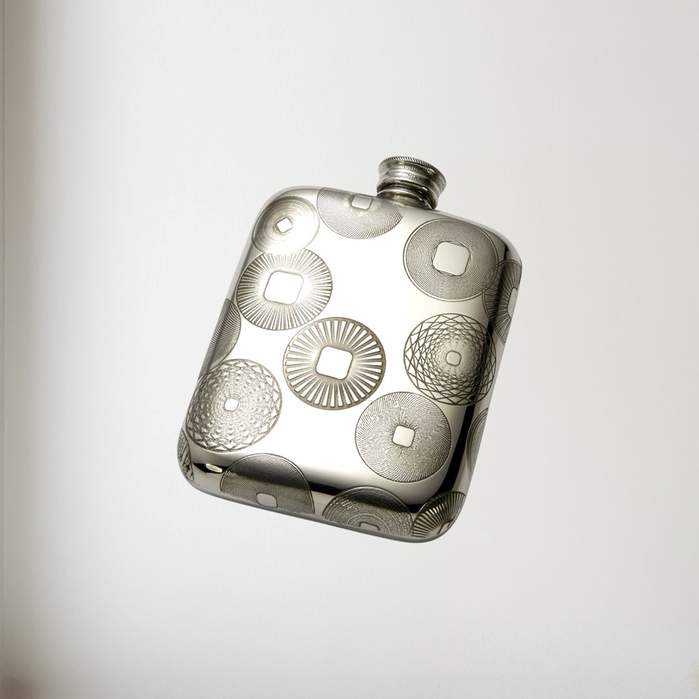 Millstones 4oz Pocket Flask Millstones pocket flask