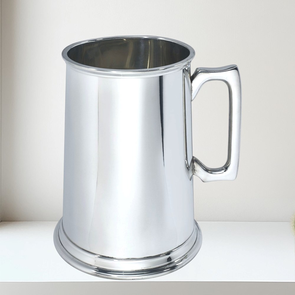 Plain Giant Four Pint Pewter Tankard Giant Tankard 4pt