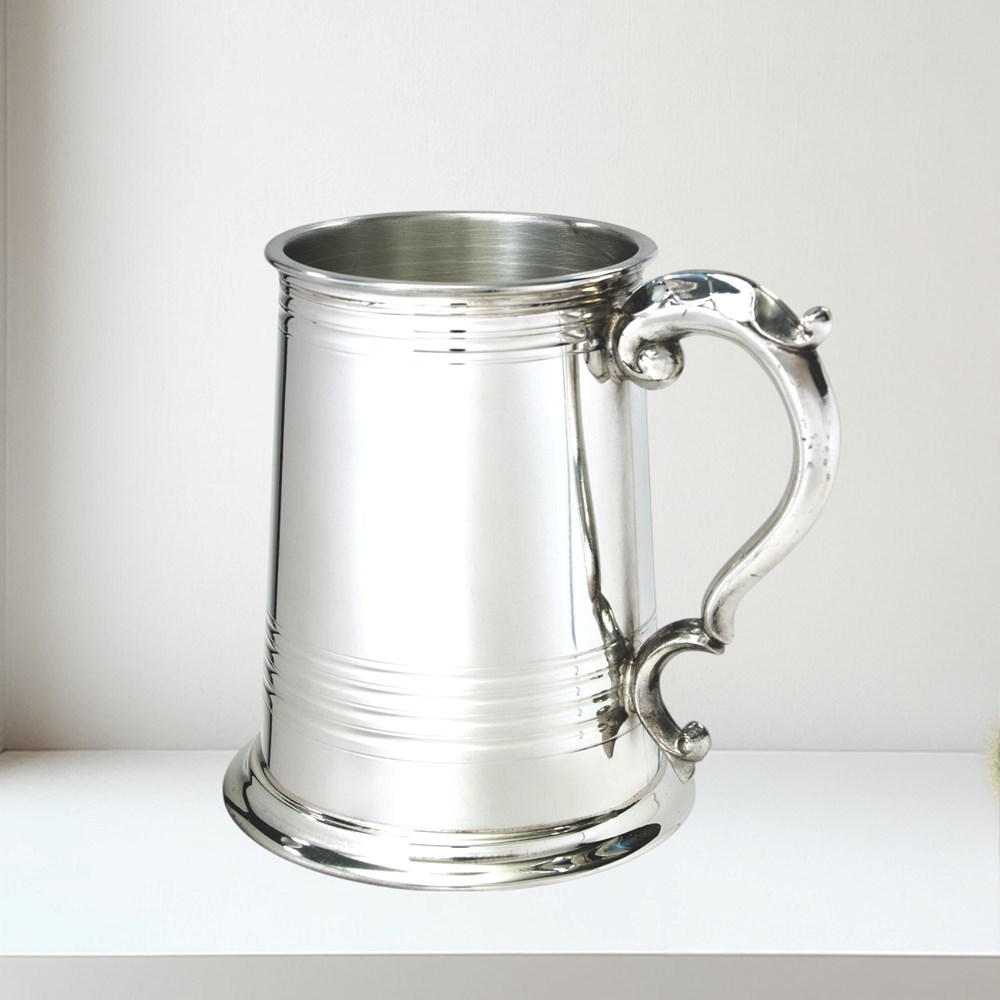 Worcester One Pint Pewter Tankard Worcester Pewter Tankard