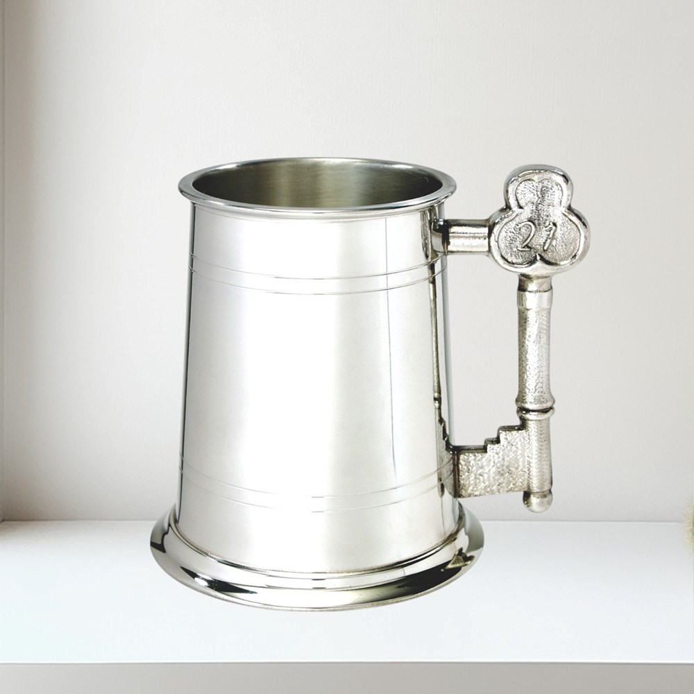 21 key handle tankard