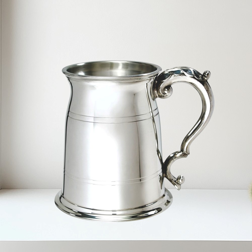 Old london 1 pint pewter Tankard
