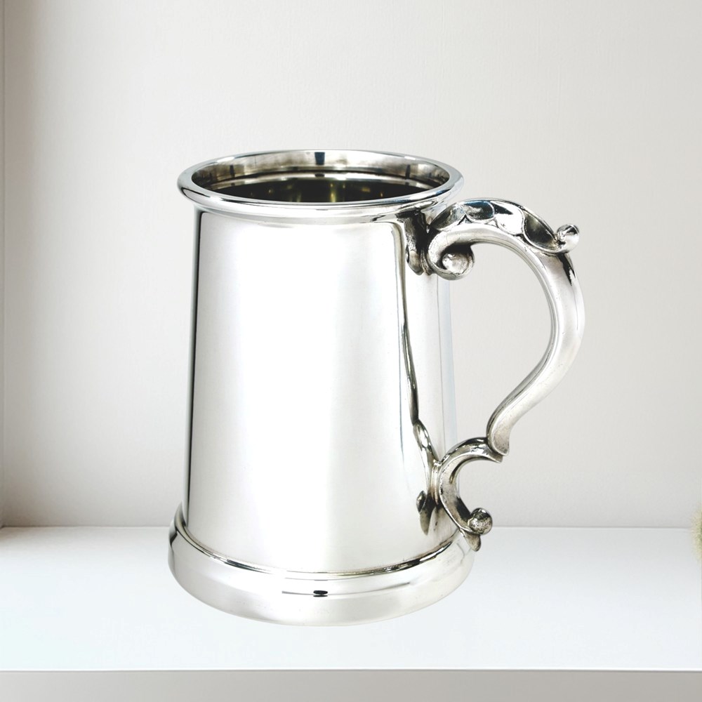 Gloucester One Pint Pewter Tankard Gloucester 1 pint pewter Tankard