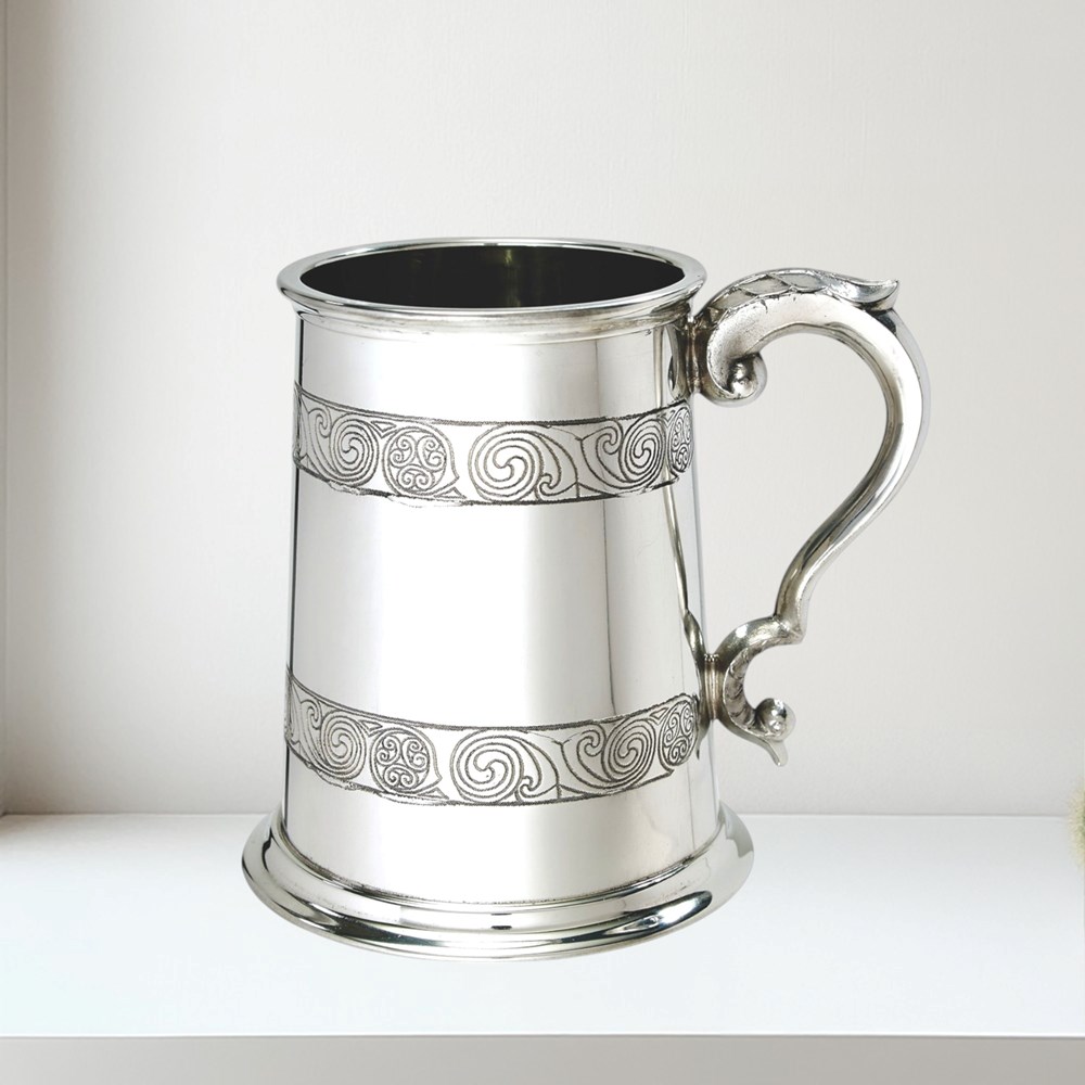 Kells One Pint Pewter Tankard Kells 1 pint pewter Tankard