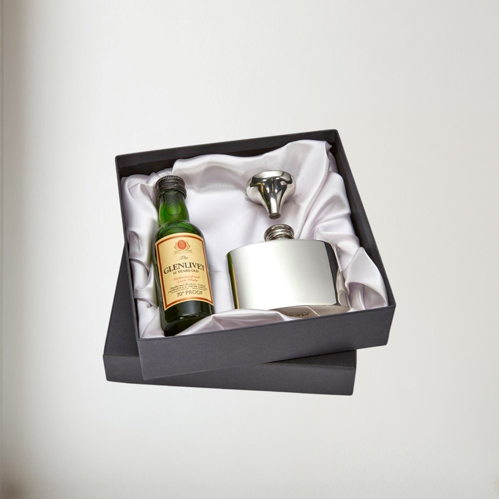 Box To Fit Flask And Minature Box Only Box to fit flask and minature