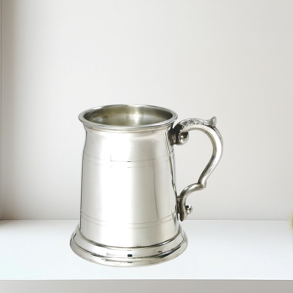 Half Pint Old London pewter Tankard