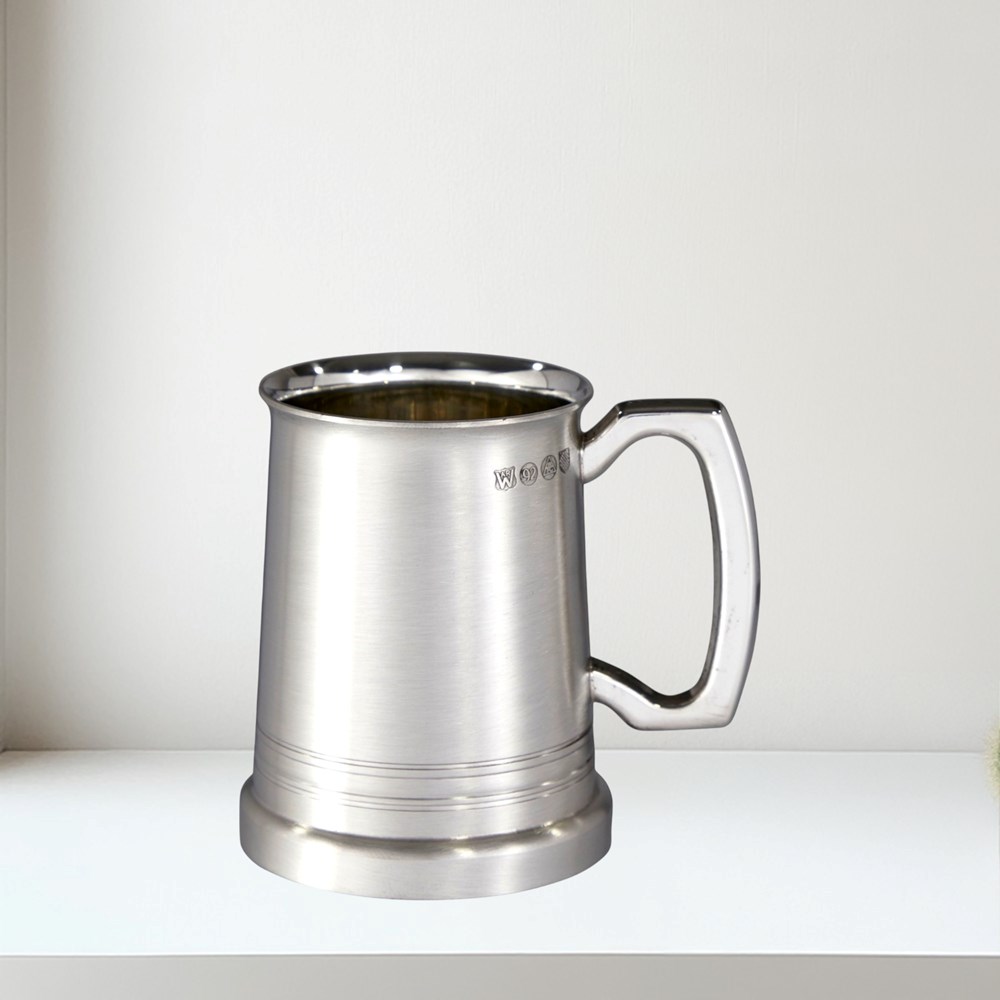 Half Pint Hereford X Range Heavy Pewter Tankard Half Pint Hereford X Range Heavy Pewter Tankard