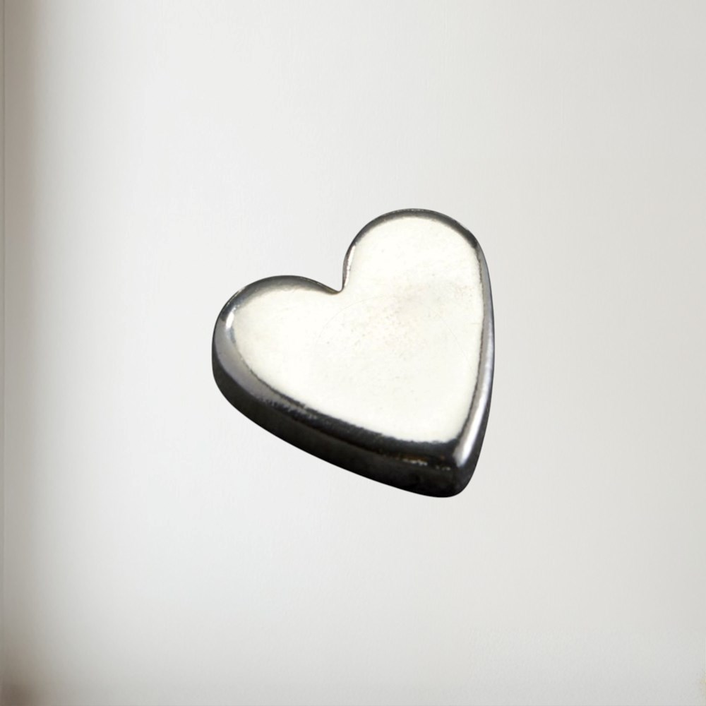 Small Cast Pewter Heart Small Cast Pewter Heart