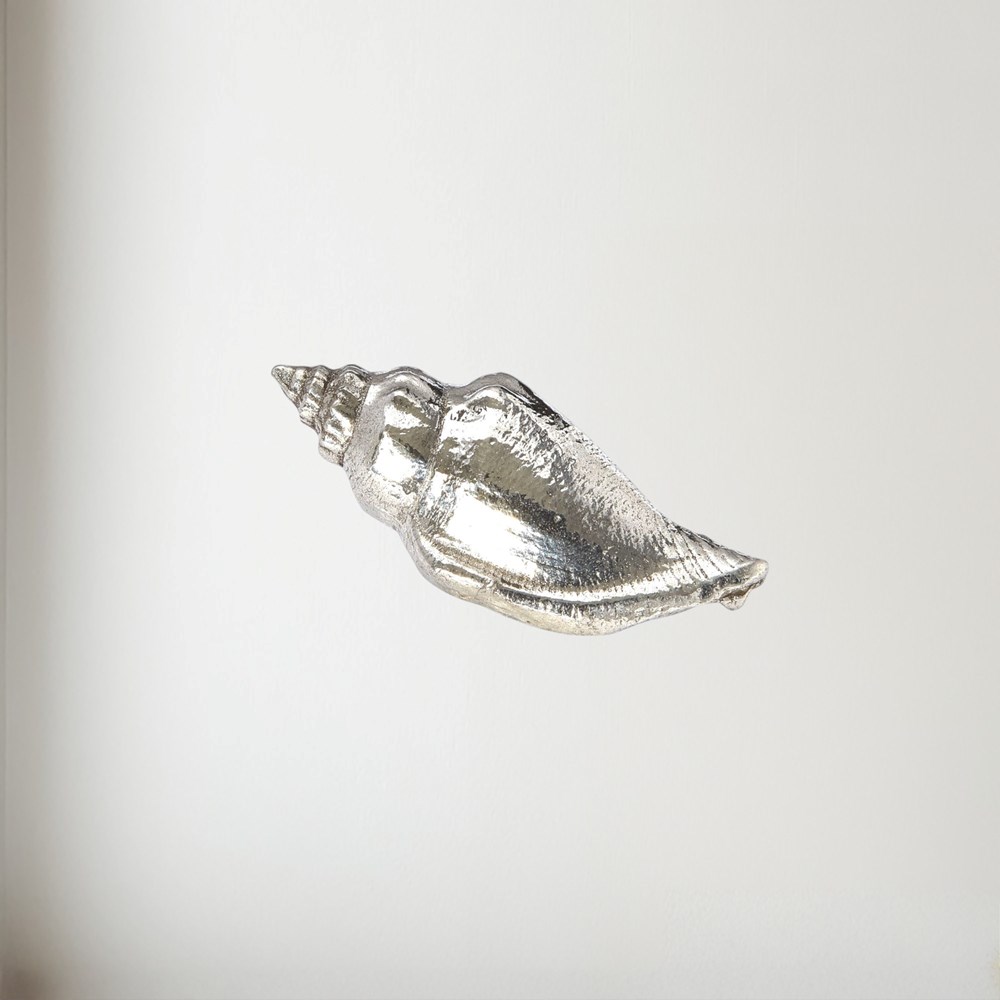 Cast Medium Sea snail ornament