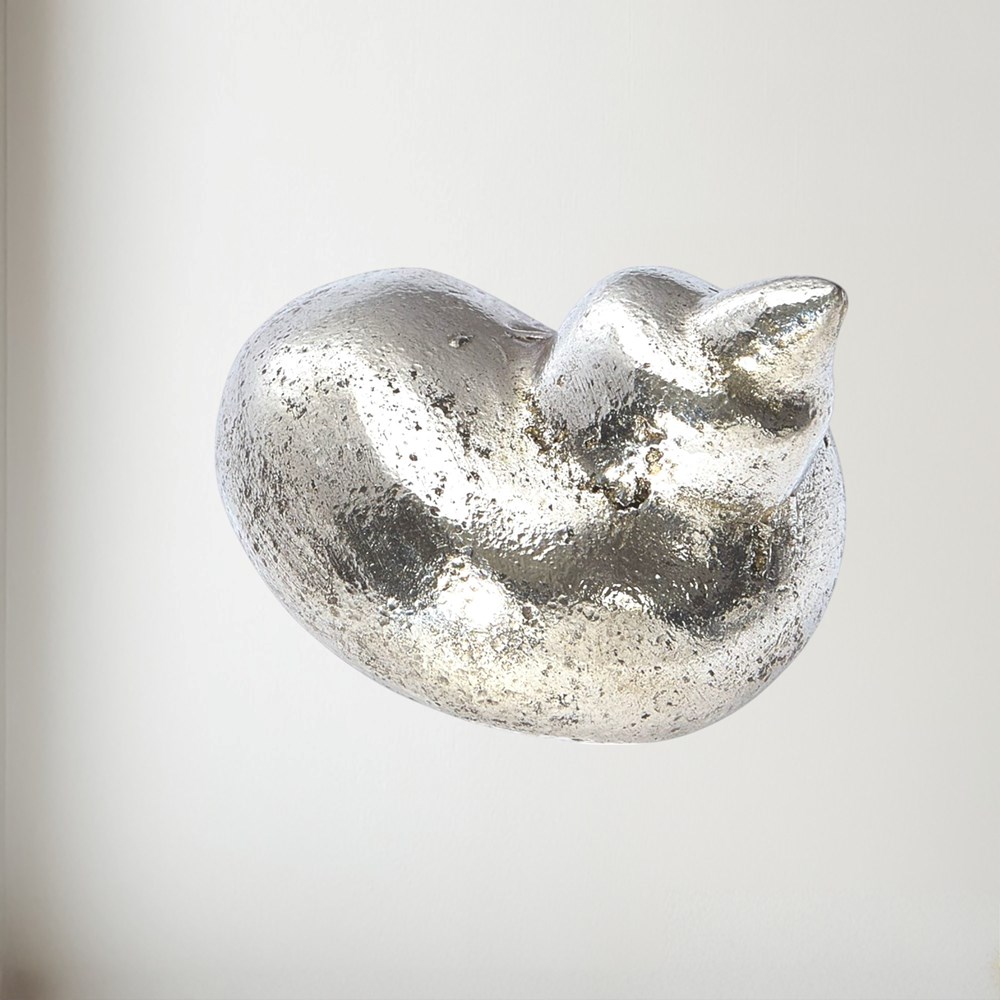 Cast pewter Large Spiral Shell ornament